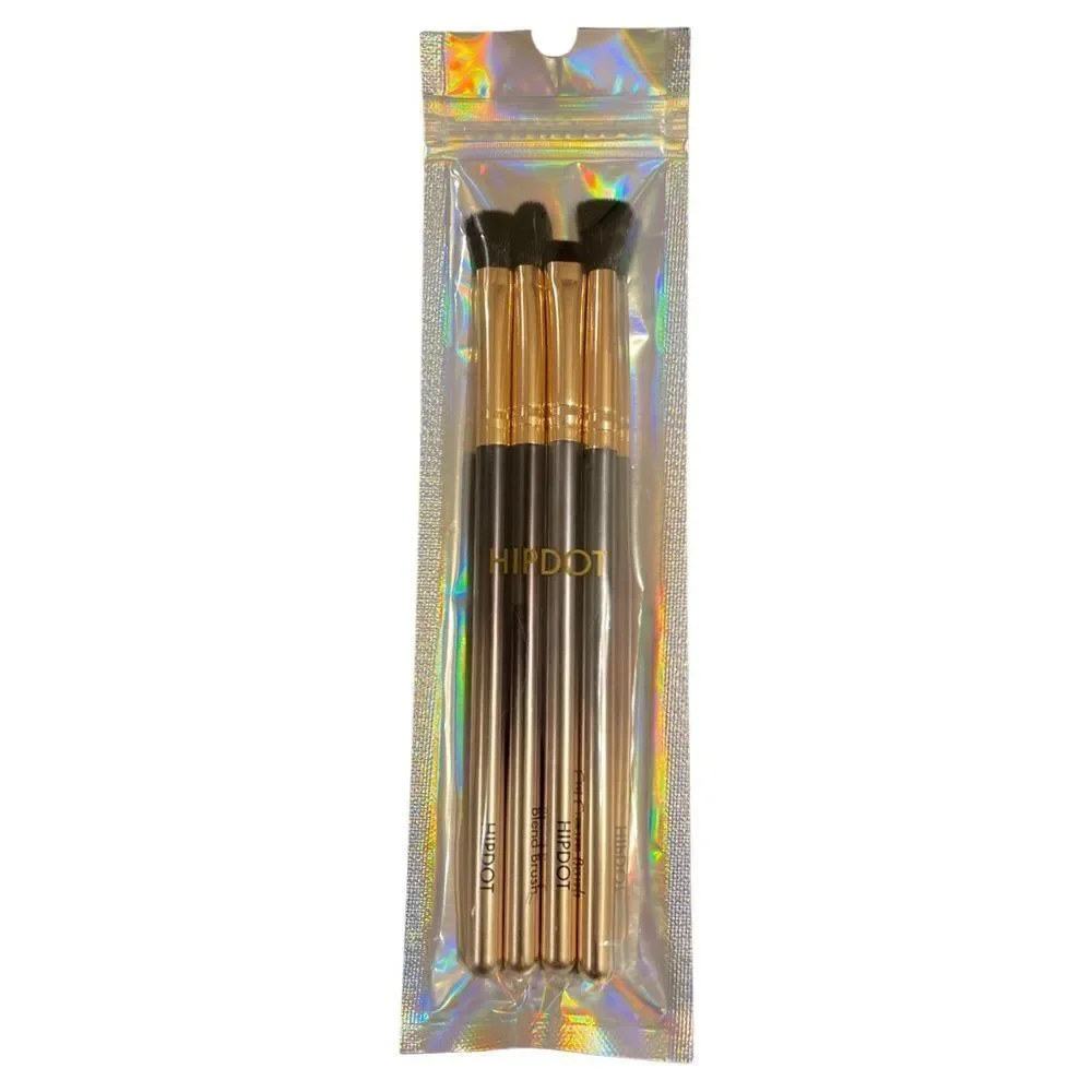 HIPDOT All in One 4 Piece Makeup Brush Set • NWT